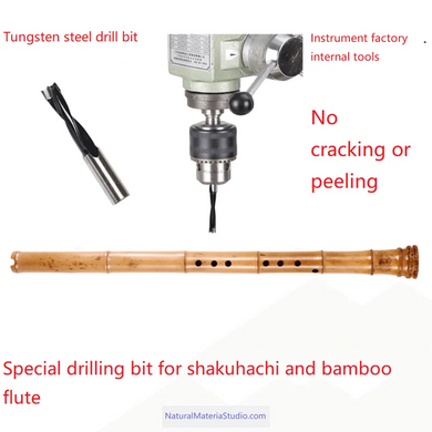 Special Dia.5.0-15.0mm drilling bits for shakuhachi and bamboo flute hole drilling