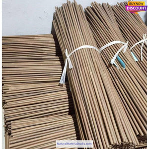 Super Tonkin Bamboo Arrow Shafts (33"/84cm,30#-115#) for tranditional bamboo arrow crafting