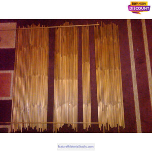 Super Tonkin Bamboo Arrow Shafts (33"/84cm,30#-115#) for tranditional bamboo arrow crafting