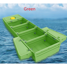 Cargar imagen en el visor de la galería, Supply Car-mounted stackable portable PE engineering plastic fishing boat
