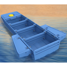 Carica l&#39;immagine nel visualizzatore di Gallery, Supply Car-mounted stackable portable PE engineering plastic fishing boat
