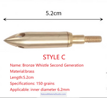 Indlæs billede til gallerivisning Supply Different Types Whistle Arrowheads for Interchangeable Arrows –Unique Sound Effects
