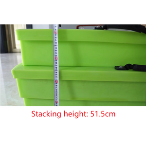 Supply L2.2meters (7.2ft) Vehicle-mounted portable Plastic stackable boats