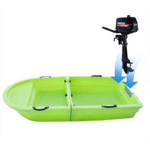 Supply L2.2meters (7.2ft) Vehicle-mounted portable Plastic stackable boats