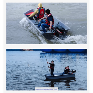 Supply PPR L2.3-4.4meters (7.6-14.5ft) Vehicle-mounted portable folding boats(2-5adults)