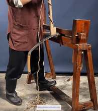 Load image into Gallery viewer, Traditional Bow Maker&#39;s Tool Set – Lever Press &amp; String Guide for Horn and Composite Bows
