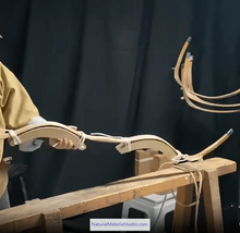 Load image into Gallery viewer, Traditional Bow Maker&#39;s Tool Set – Lever Press &amp; String Guide for Horn and Composite Bows
