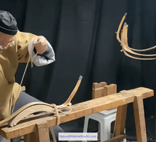 Load image into Gallery viewer, Traditional Bow Maker&#39;s Tool Set – Lever Press &amp; String Guide for Horn and Composite Bows

