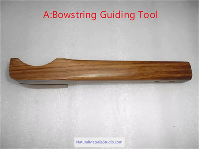Traditional Bow Maker's Tool Set – Lever Press & String Guide for Horn and Composite Bows