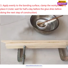 Load image into Gallery viewer, Traditional Natural and Eco-Friendly Bone Glue for DIY projects bedroom furniture production
