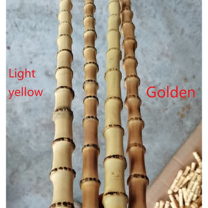 Unique Supplies Rare & Precious Chaplin&Arabic style bamboo root sticks L105cm(41.3")Dia.(1.1-1.4cm)