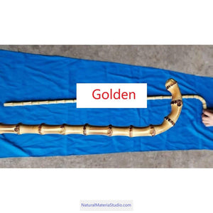 Unique Supplies Rare & Precious Chaplin&Arabic style bamboo root sticks L105cm(41.3")Dia.(1.1-1.8cm)