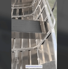 Load image into Gallery viewer, Unique Supply 2 sections L3.6-4.2meters Vehicle-mounted portable aluminum stackable boats (4-6adults)
