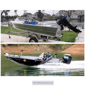 Unique Supply Varied Types of L3-6 meters (10ft-20ft) aluminum boats (2-8adults)