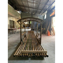 Cargar imagen en el visor de la galería, Unique supply of 2 ends flat single layer bamboo rafts4m(L)x1.5m(W)/4m(L)x2.0m(W)with customized service
