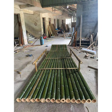 Carica l&#39;immagine nel visualizzatore di Gallery, Unique supply of 2 ends flat single layer bamboo rafts4m(L)x1.5m(W)/4m(L)x2.0m(W)with customized service

