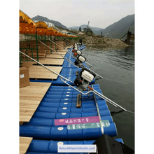 Load image into Gallery viewer, Unique supply of flat style bamboo rafts:4mx1.5m&amp;4mx2.0m can be customized(4-6adults)
