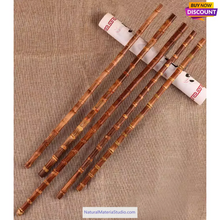 Load image into Gallery viewer, Vaired length of Dia. 2.3-2.5cm Golden Line Bamboo rods for defence/kung fu/martial arts/Walking /Hiking sticks/ski
