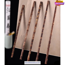 Load image into Gallery viewer, Vaired length of Dia. 2.3-2.5cm Golden Line Bamboo rods for defence/kung fu/martial arts/Walking /Hiking sticks/ski
