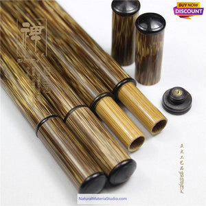 Vaired length of Dia. 2.3-2.5cm Golden Line Bamboo rods for defence/kung fu/martial arts/Walking /Hiking sticks/ski