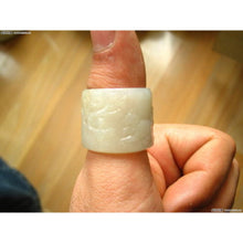 Charger l&#39;image dans la galerie, Varied Dia.1.8-2.3cm Natural Camel bone ring for making jewelry ring or pipe accessories
