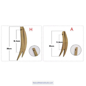 Varied Shapes Wood Bows Sayah/Tips/Ears and Bow Handles for Making Traditional Bows