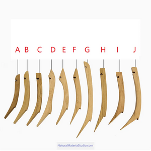 Varied Shapes Wood Bows Sayah/Tips/Ears and Bow Handles for Making Traditional Bows