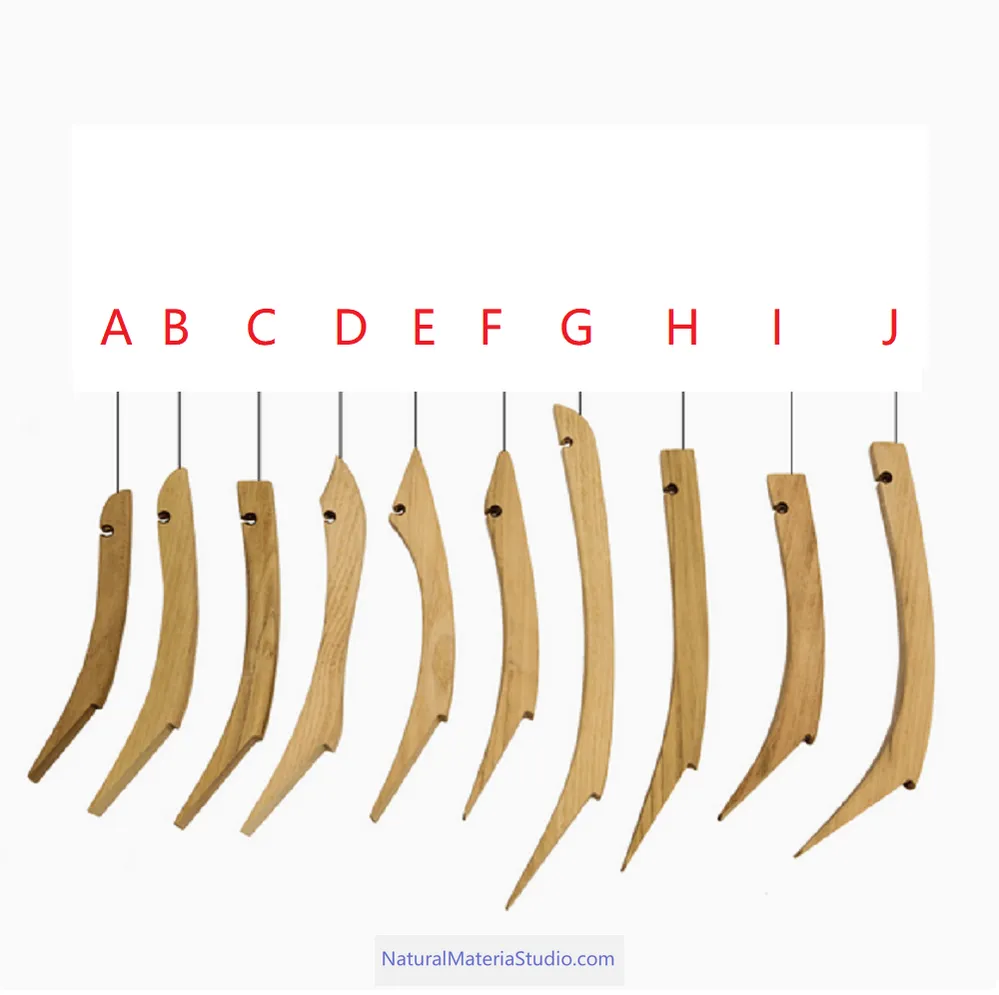 Varied Shapes Wood Bows Sayah/Tips/Ears and Bow Handles for Making Traditional Bows