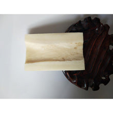 Cargar imagen en el visor de la galería, Varied Size 3.0-7.0cm Natural Yak bone blocks for making jewlery Knife bracelet car hanging carving DIY accessories
