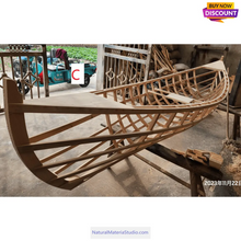 Cargar imagen en el visor de la galería, Varied Sizes0.5-1.0cm 2 colors L160cm / 63&quot; Square Bamboo Slats/Strips for DIY Projects
