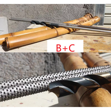 이미지를 갤러리 뷰어에 로드 , Varied combination tool kits for making Shakuhachi and bamboo flute
