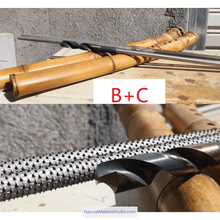 Load image into Gallery viewer, Varied combination tool kits for making Shakuhachi and bamboo flute
