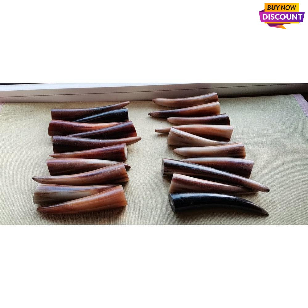 Varied sizes of (Square, Roll, Tips)Water Buffalo and Yak Horn Material for Pipe Makers