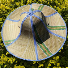 Load image into Gallery viewer, Wide-brimmed foldable straw hats Dia.36-46cm for men and women for fishman
