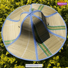 Load image into Gallery viewer, Wide-brimmed foldable straw hats Dia.36-46cm for men and women for fishman
