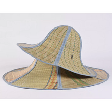 Load image into Gallery viewer, Wide-brimmed foldable straw hats Dia.36-46cm for men and women for fishman
