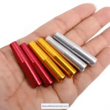 Indlæs billede til gallerivisning 8mm Arrow Shaft Aluminum Insert Adapter – Compatible with Standard Screw-in Arrow Tips-NaturalMateriaStudio-NaturalMateriaStudio

