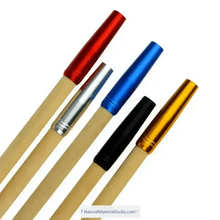 Indlæs billede til gallerivisning 8mm Arrow Shaft Aluminum Insert Adapter – Compatible with Standard Screw-in Arrow Tips-NaturalMateriaStudio-NaturalMateriaStudio
