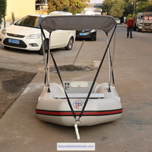 Load image into Gallery viewer, Boat Canopy | UV Protection • Waterproof • Foldable Design suitable for boats width of 1 to 1.4 meters.-NaturalMateriaStudio-NaturalMateriaStudio
