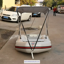Cargar imagen en el visor de la galería, Boat Canopy | UV Protection • Waterproof • Foldable Design suitable for boats width of 1 to 1.4 meters.-NaturalMateriaStudio-NaturalMateriaStudio

