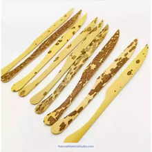 Cargar imagen en el visor de la galería, Dia.4-5cm L35-40cm no joints spotted bamboo culm for bamboo fan layer and Customized-NaturalMateriaStudio-NaturalMateriaStudio
