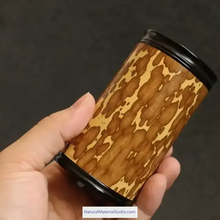 Cargar imagen en el visor de la galería, Dia.4-5cm L35-40cm no joints spotted bamboo culm for bamboo fan layer and Customized-NaturalMateriaStudio-NaturalMateriaStudio
