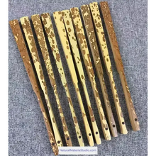 Cargar imagen en el visor de la galería, Dia.4-5cm L35-40cm no joints spotted bamboo culm for bamboo fan layer and Customized-NaturalMateriaStudio-NaturalMateriaStudio
