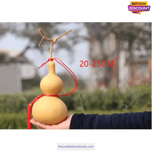 이미지를 갤러리 뷰어에 로드 , Double Bulbous Medium Bottle Gourds 5.9"-11.8"(15-30CM) High dry &amp; clean Wholesale amounts-NaturalMateriaStudio-NaturalMateriaStudio
