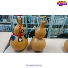 이미지를 갤러리 뷰어에 로드 , Double Bulbous Medium Bottle Gourds 5.9"-11.8"(15-30CM) High dry &amp; clean Wholesale amounts-NaturalMateriaStudio-NaturalMateriaStudio
