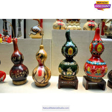 이미지를 갤러리 뷰어에 로드 , Double Bulbous Medium Bottle Gourds 5.9"-11.8"(15-30CM) High dry &amp; clean Wholesale amounts-NaturalMateriaStudio-NaturalMateriaStudio
