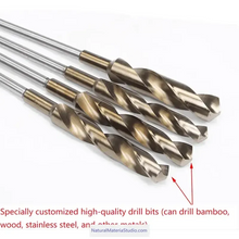 이미지를 갤러리 뷰어에 로드 , Drill Dia.1.4-2.2cm+ L60-100cm metal connecting rod for removing inner bamboo knots : essential tools for shakuhachi, flutes-NaturalMateriaStudio-NaturalMateriaStudio
