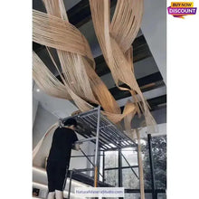 Afbeelding in Gallery-weergave laden, Complete size length:195-260cm/77"-102” Bamboo Strips/Flats for Weaving and other handicraft making-NaturalMateriaStudio-NaturalMateriaStudio
