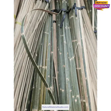 Carregar imagem no visualizador da Galeria, Rare and Comprehensive Size length:195cm/77" Skinned Bamboo Strips/Flats for Bamboo Weaving&amp;handicraft making-NaturalMateriaStudio-NaturalMateriaStudio
