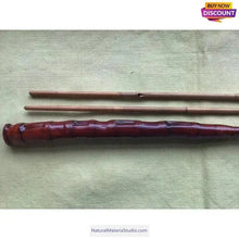 Carregar imagem no visualizador da Galeria, Hand-made Traditional tenkara Bamboo Fishing Rods (2rods+1 Free Tip, Total 3 pcs)-NaturalMateriaStudio-NaturalMateriaStudio
